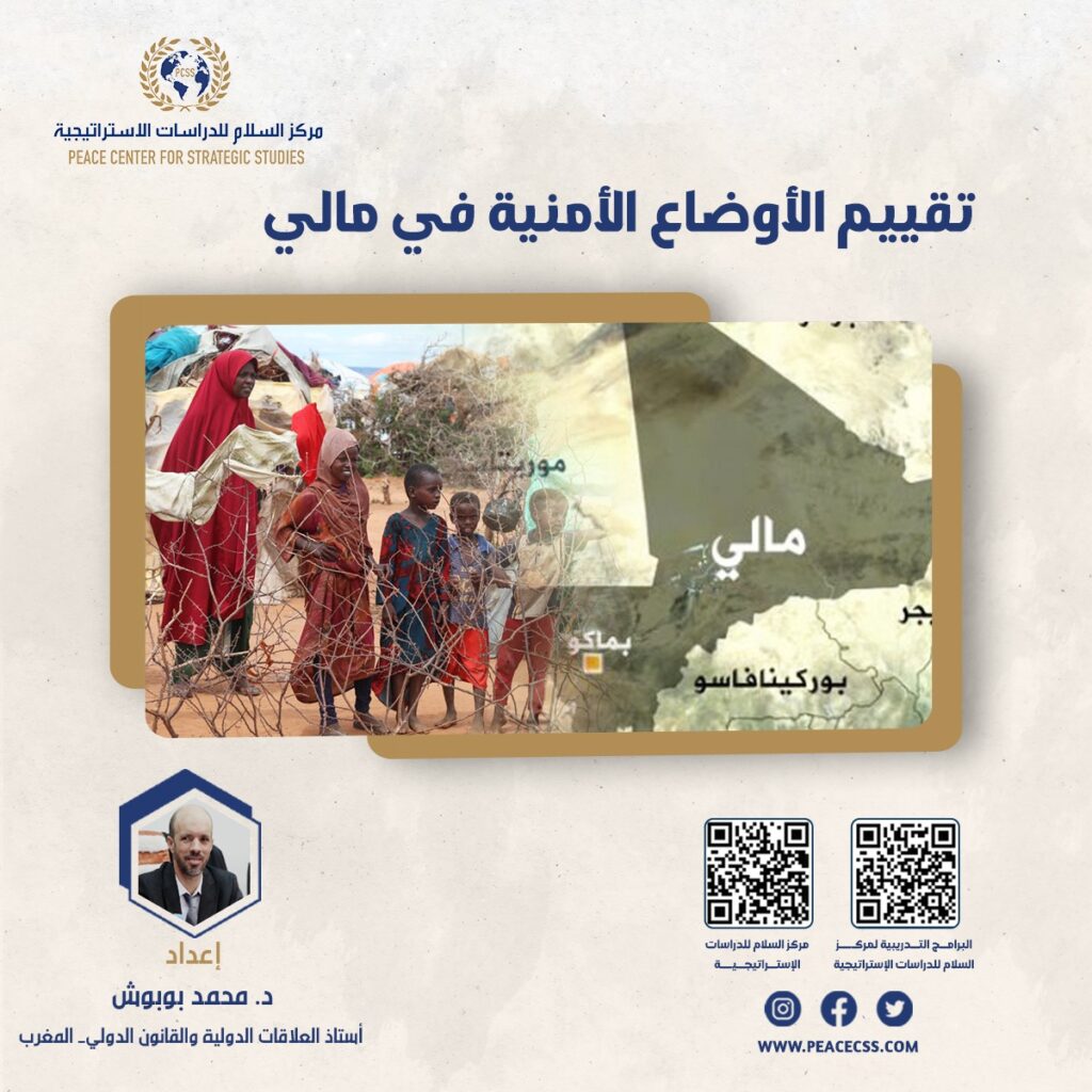 تقييم الأوضاع الأمنية في مالي