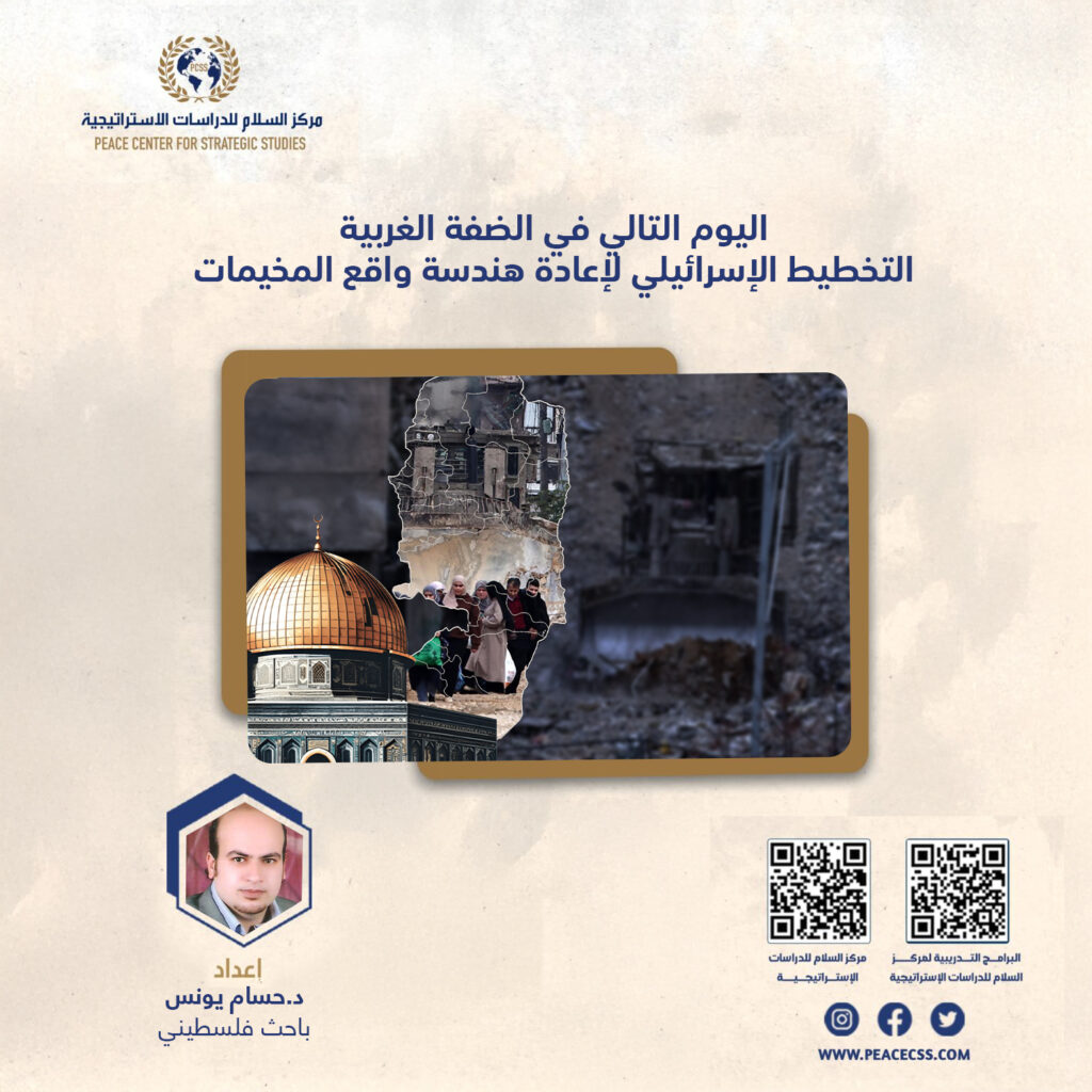 اليوم التالي في الضفة الغربية التخطيط الإسرائيلي لإعادة هندسة واقع المخيمات